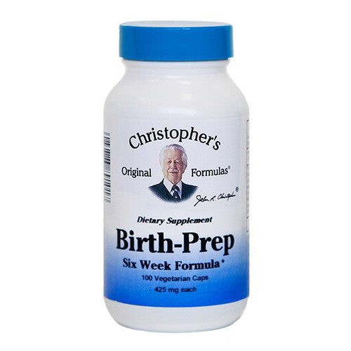 Dr. Christopher Birth-Prep Six Week Formula Vegetarian Capsules, 100 ea